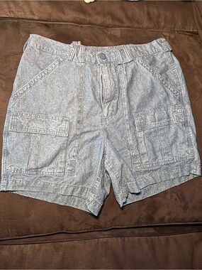 Weekenders Light Blue Stonewash Cargo Shorts